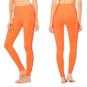 New Alo Yoga Starburst Interlace Leggings size S